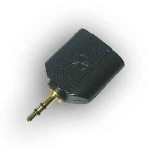 Dual headphone splitter adapter